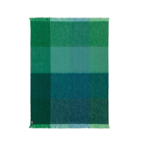 NNEDSZ Emerald Mohair Throw by St Albans