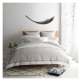 NNEDSZ Logan & Mason Essex Stone Queen Quilt Cover Set