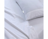 NNEDSZ Elan Linen 100% Egyptian Cotton Vintage Washed 500TC White King Bed Sheets Set