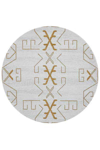 NNEDSZ Paradise Round Cala Gold by Rug Culture - 150X150CM - ROUND