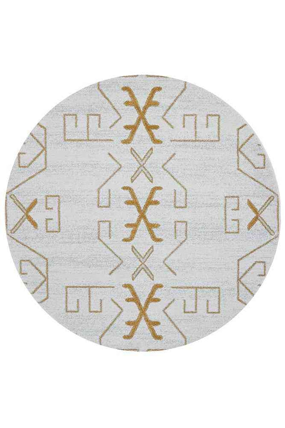 NNEDSZ Paradise Round Cala Gold by Rug Culture - 240X240CM - ROUND