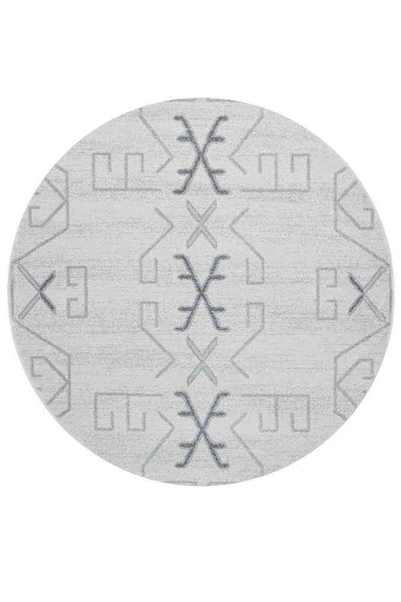 NNEDSZ Paradise Round Cala Grey by Rug Culture - 240X240CM - ROUND
