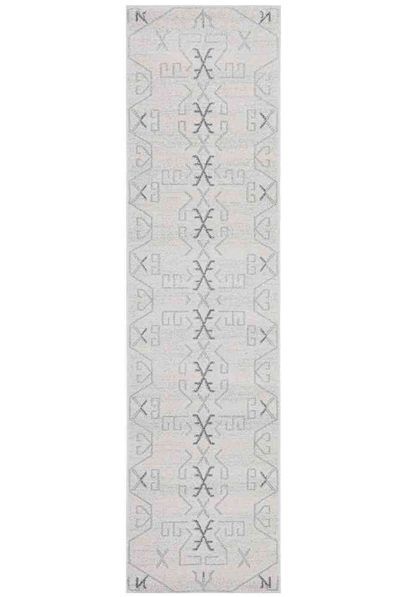 NNEDSZ Paradise Runner Cala Grey by Rug Culture - 300X80CM - RUNNER