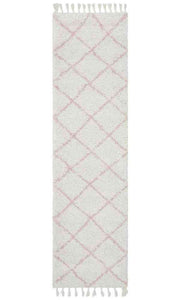 NNEDSZ Saffron 22 Pink Runner by Rug Culture - 200X80CM RUNNER