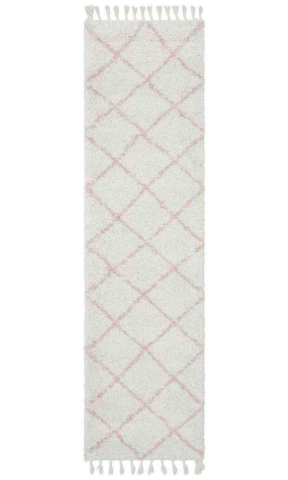 NNEDSZ Saffron 22 Pink Runner by Rug Culture - 200X80CM RUNNER