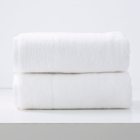 NNEDSZ 650 GSM Zero Twist 2 Pack Snow Bath Sheet by Renee Taylor