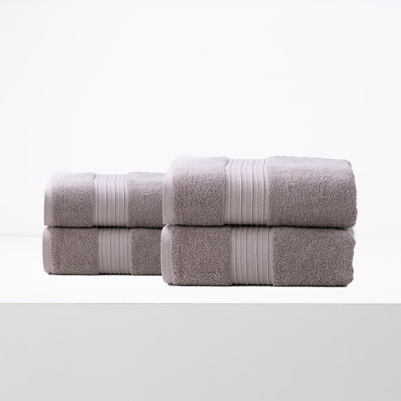 NNEDSZ Brentwood 650 GSM Low Twist 4 Pack Whisper Bath Sheet by Renee Taylor