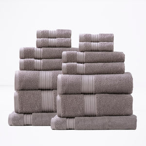 NNEDSZ 650 GSM Low Twist 14 Piece Whisper Bath Sheet by Renee Taylor