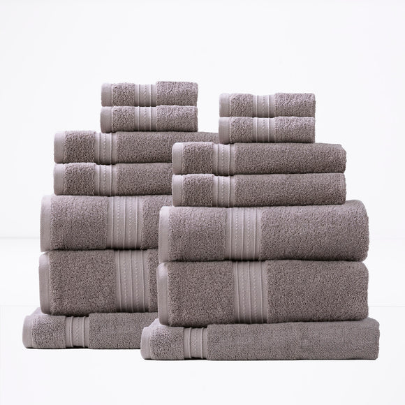 NNEDSZ 650 GSM Low Twist 14 Piece Whisper Bath Sheet by Renee Taylor