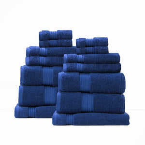 NNEDSZ 650 GSM Low Twist 14 Piece Royal Bath Sheet by Renee Taylor