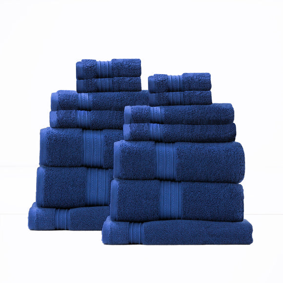 NNEDSZ 650 GSM Low Twist 14 Piece Royal Bath Sheet by Renee Taylor