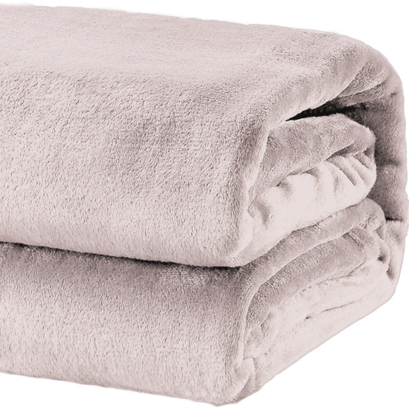 NNEDSZ Heavy Weight Acrylic Mink Rose Blanket by Renee Taylor