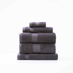 NNEDSZ 650 GSM Low Twist 5 Piece Carbon Bath Sheet by Renee Taylor