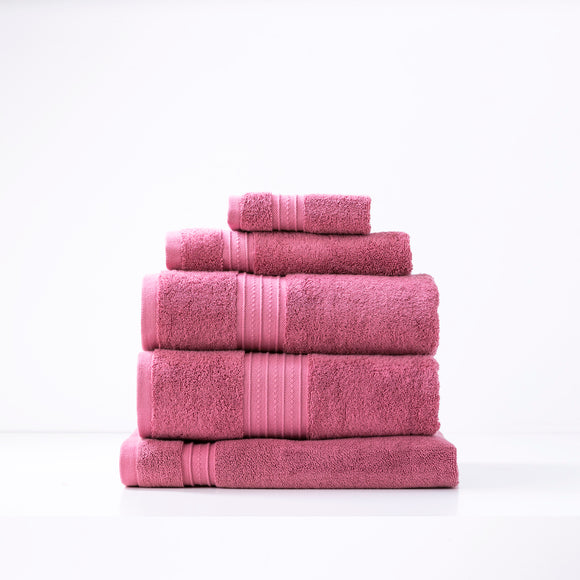 NNEDSZ 650 GSM Low Twist 5 Piece Rosebud Bath Sheet by Renee Taylor