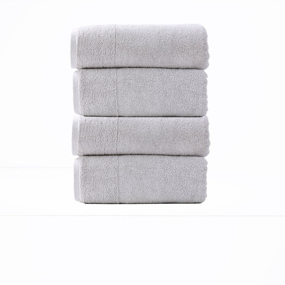NNEDSZ Aireys 650 GSM Zero Twist 4 Piece Vapour Bath Towel by Renee Taylor