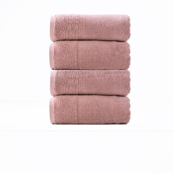 NNEDSZ Aireys 650 GSM Zero Twist 4 Piece Cherwood Bath Towel by Renee Taylor