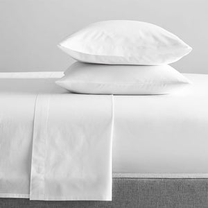NNEDSZ 300 Thread Count 100 % Organic Cotton White Sheet Sets by Renee Taylor Mega King