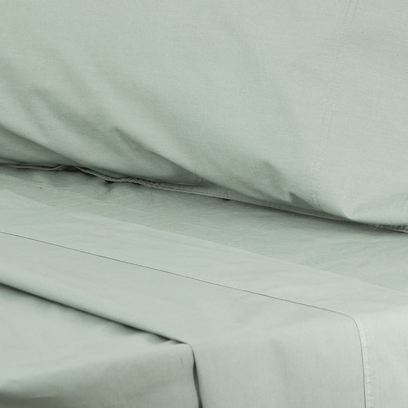 NNEDSZ Helena Vintage Stone Washed Cactus Sheet Set by Renee Taylor King