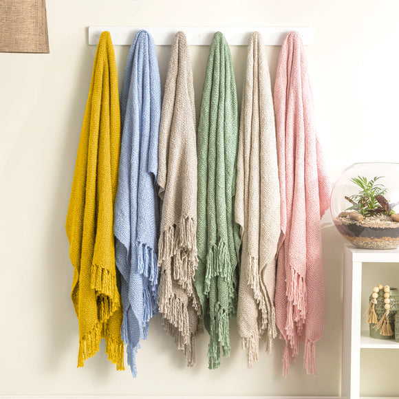 NNEDSZ Crystal 100% Acrylic Bloom Throw by Renee Taylor