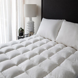 NNEDSZ Deluxe 1000 GSM High Loft Fully Fitted Mattress Topper by Renee Taylor Double