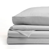 NNEDSZ Ddecor Home 1500 Thread count Premium Cotton Blend Silver Queen Sheet Set by Ddecor Home