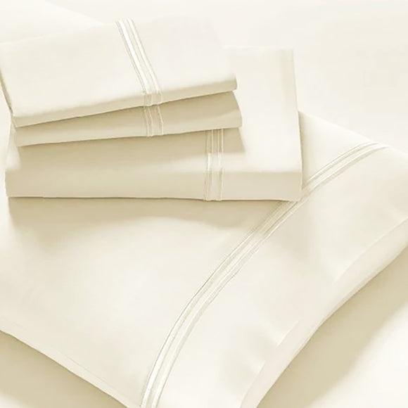 NNEDSZ Strada Embroidered 1000 TC Egyptian Cotton Pristine Super King Sheet sets by Renee Taylor
