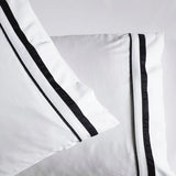 NNEDSZ Cloud 1000 TC Egyptian Cotton White Charcoal Deep King Sheet sets by Renee Taylor