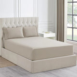 NNEDSZ Ddecor Home 1500 Thread count Premium Cotton Blend Sand King Combo Set by Ddecor Home