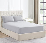 NNEDSZ Ddecor Home 1500 Thread count Premium Cotton Blend Silver King Combo Set by Ddecor Home