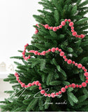 NNEDSZ Christmas gift Christmas simulation red fruit skewer decoration string