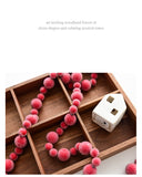 NNEDSZ Christmas gift Christmas simulation red fruit skewer decoration string