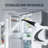 multifunctional steam cleaner, high-pressure steam cleaner, home cleaning Australia, air conditioner cleaner, kitchen range hood cleaner, chemical-free cleaning, steam sanitizer - White - Size A12-piece set