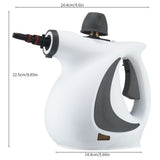 multifunctional steam cleaner, high-pressure steam cleaner, home cleaning Australia, air conditioner cleaner, kitchen range hood cleaner, chemical-free cleaning, steam sanitizer - Yellow - Size A12-piece set