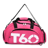 Travel Duffel Bag T60 Duffel Durable Travel Bag Stylish Gym Bag Weekend Bag - Dark Gray - Size 50-30-28CM