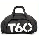 Travel Duffel Bag T60 Duffel Durable Travel Bag Stylish Gym Bag Weekend Bag - Orange - Size 50-30-28CM