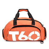 Travel Duffel Bag T60 Duffel Durable Travel Bag Stylish Gym Bag Weekend Bag - Red - Size 45-25-23CM