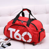 Travel Duffel Bag T60 Duffel Durable Travel Bag Stylish Gym Bag Weekend Bag - Rose red - Size 50-30-28CM