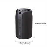 EALOT S32 Wireless Bluetooth Speaker Portable Speaker Powerful Bass TWS - Black - Size 001