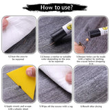 Wood Filler Sticks 20 Colors Repair Wax Sticks Kit Furniture Touch Up Crayons for Repairing Scratches Holes Cracks Wood Floor Tables Cabinets Doors Hardwood(White Series)
