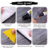 Wood Filler Sticks 20 Colors Repair Wax Sticks Kit Furniture Touch Up Crayons for Repairing Scratches Holes Cracks Wood Floor Tables Cabinets Doors Hardwood(Common Series)