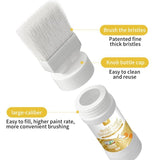Gold Paint 6.35 Oz, Non-Fading Finish for Art, Wood & Clay Crafts | Long-lasting non-fading metallic finish. Works great on canvas, wood decor, clay crafts and all kinds of art creation