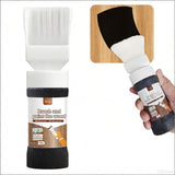 Black Touch-Up Paint for Wood,Furniture, Cabinets,Metal,6.35 Oz,2-in-1 | Waterproof,No Sanding, Fast Drying, Water Based, Multi Surface, 6.35 oz