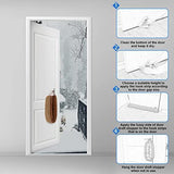 Weighted Door Draft Stopper — Triangular Under-Door Gap Filler for Gaps up to 3", Wind Noise Blocker, Energy Saver for Home Room Essentials - Gray - Size 36in