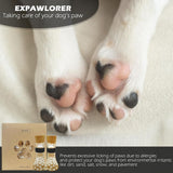 Anti Slip Dog Socks to Prevent Licking Paws, Dog Shoes for Hot Pavement, Dog Booties for Small Medium Large Senior Dogs, Traction Control Boots & Paw Protectors for Hardwood Floors - Pink - Size L