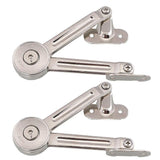2 Packs Cabinet Cupborad Furniture Door Lift Stay Support Hinge Damper - Support Up to 100KG - Opening Angle 75°/90°/110° - Come with Hex Key