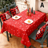 NNEDSZ Christmas gift Christmas Tablecloth - Festive 180x150cm Table Cover for Holiday Dining & Home Decor（B）