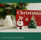 NNEDSZ Christmas gift Christmas Aromatherapy Candle Set - 5A Grade Santa, Tree & Bell Scented Candles for Festive Gifting in Australia