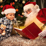 NNEDSZ 10Pack Christmas Santa Hats for Adults - Extra Thicken Velvet Santa Claus Hats for Women Men Fluffy Plush Xmas Hats Christmas Party Supplies New Year's Eve Party Hats for Adults Teenagers