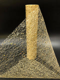 Trendbay Champagne Gold Sequin Tulle Table Runner 30cm × 5Yards