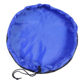 Trendbay Blue Toy Storage Bag & Play Mat 50cm Portable Toys Organizer